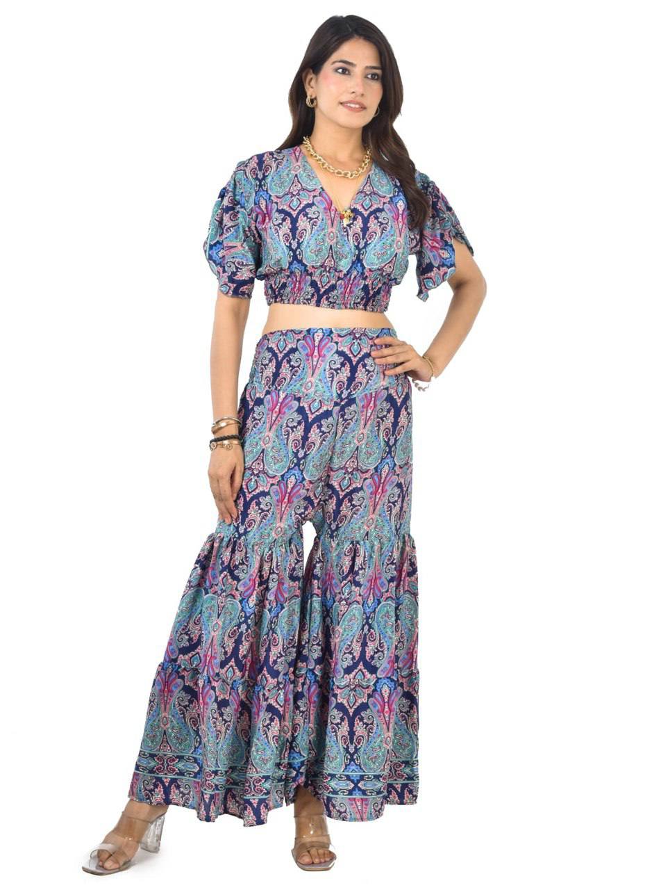 KYLIE BLU SHARARA CO-ORD SET