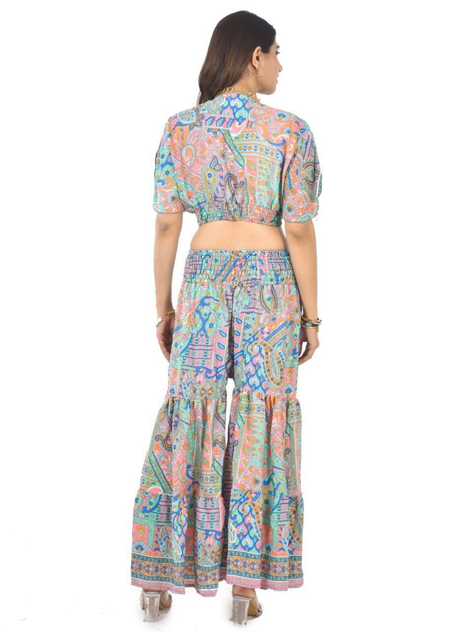 KYLIE PISTA SHARARA CO-ORD SET