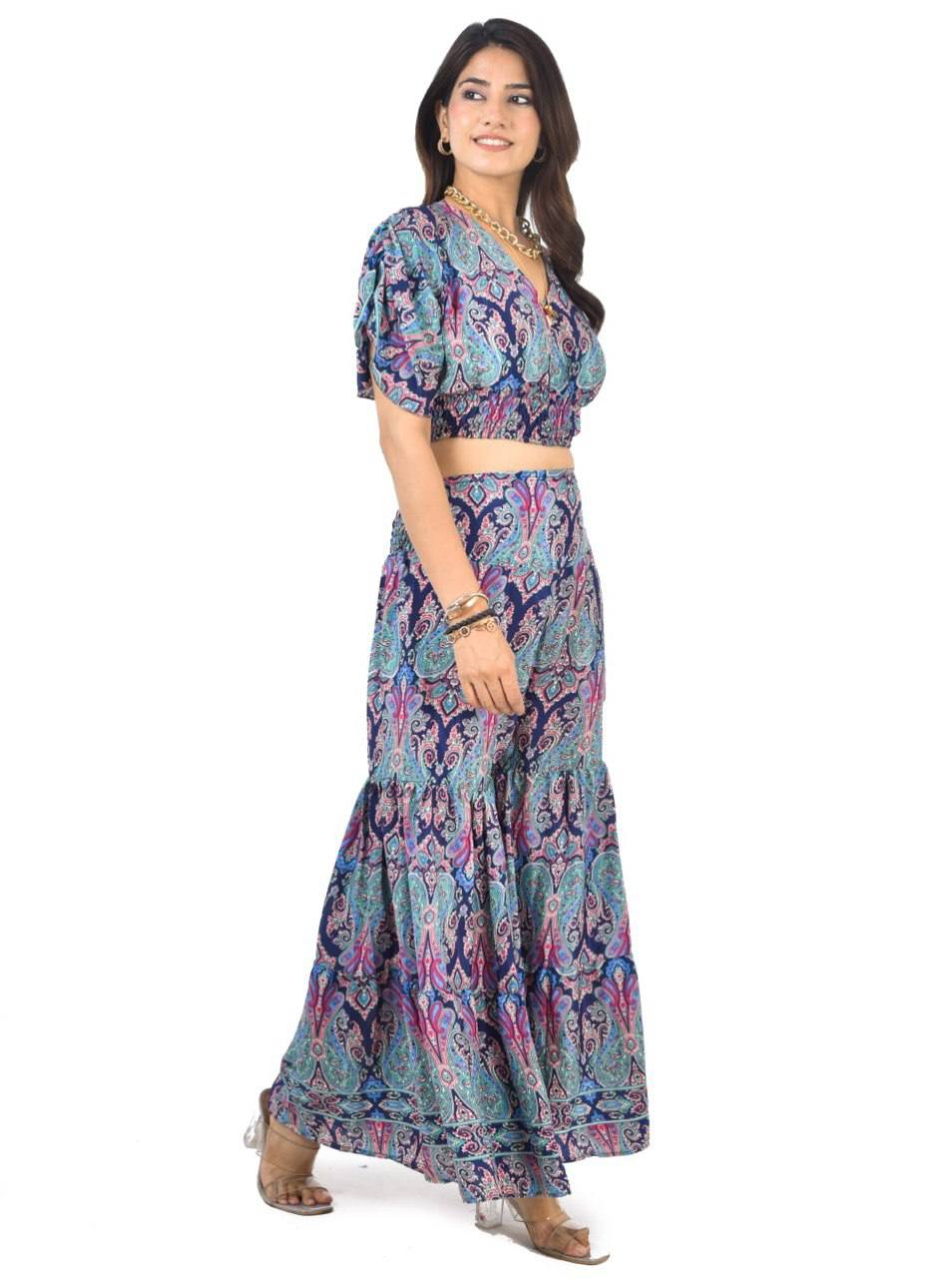 KYLIE BLU SHARARA CO-ORD SET