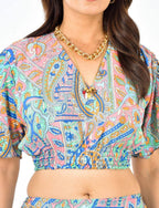 KYLIE PISTA SHARARA CO-ORD SET