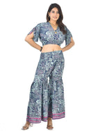 KYLIE CAR SHARARA CO-ORD SET