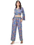 KATE BLU BOBBIN TOP CO-ORD SET