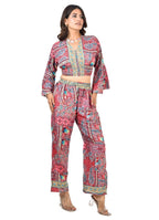 KATE RED BOBBIN TOP CO-ORD SET