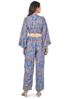 KATE BLU BOBBIN TOP CO-ORD SET