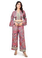 KATE RED BOBBIN TOP CO-ORD SET