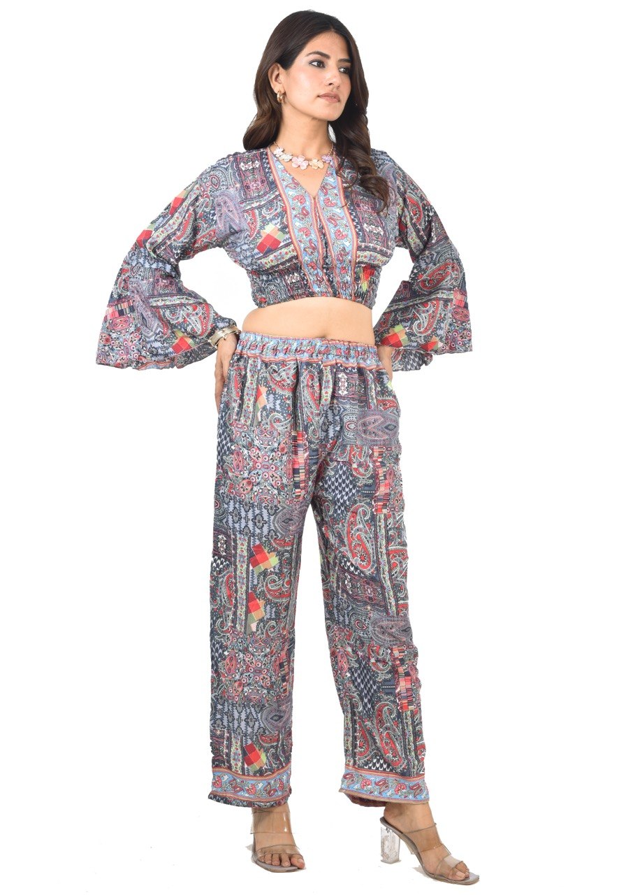 KATE GRY BOBBIN TOP CO-ORD SET