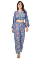 KATE BLU BOBBIN TOP CO-ORD SET