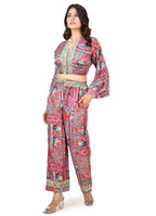 KATE RED BOBBIN TOP CO-ORD SET