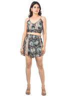 NORA 3-PIECE(BK) SHORT CO-ORD SET