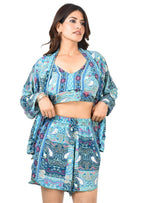 NORA 3-PIECE(PBL) SHORT CO-ORD SET