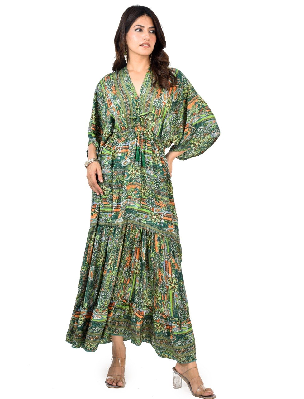 SOPHIA  GR LONG DRESS
