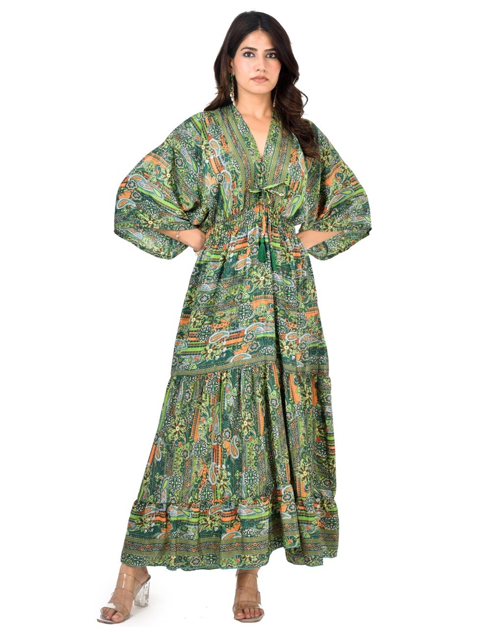 SOPHIA  GR LONG DRESS