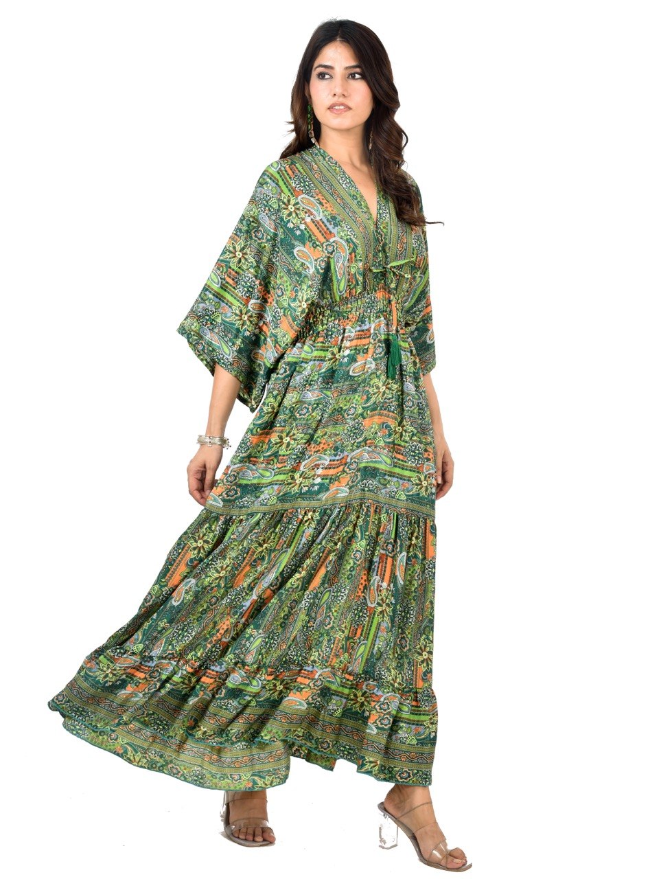 SOPHIA  GR LONG DRESS