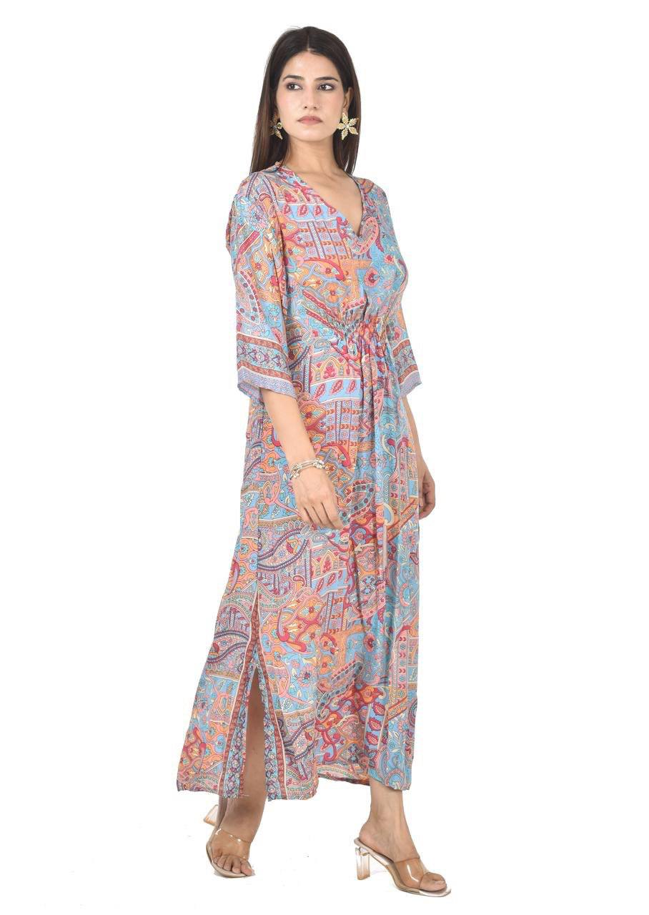 NAZAM PINK MAXI DRESS
