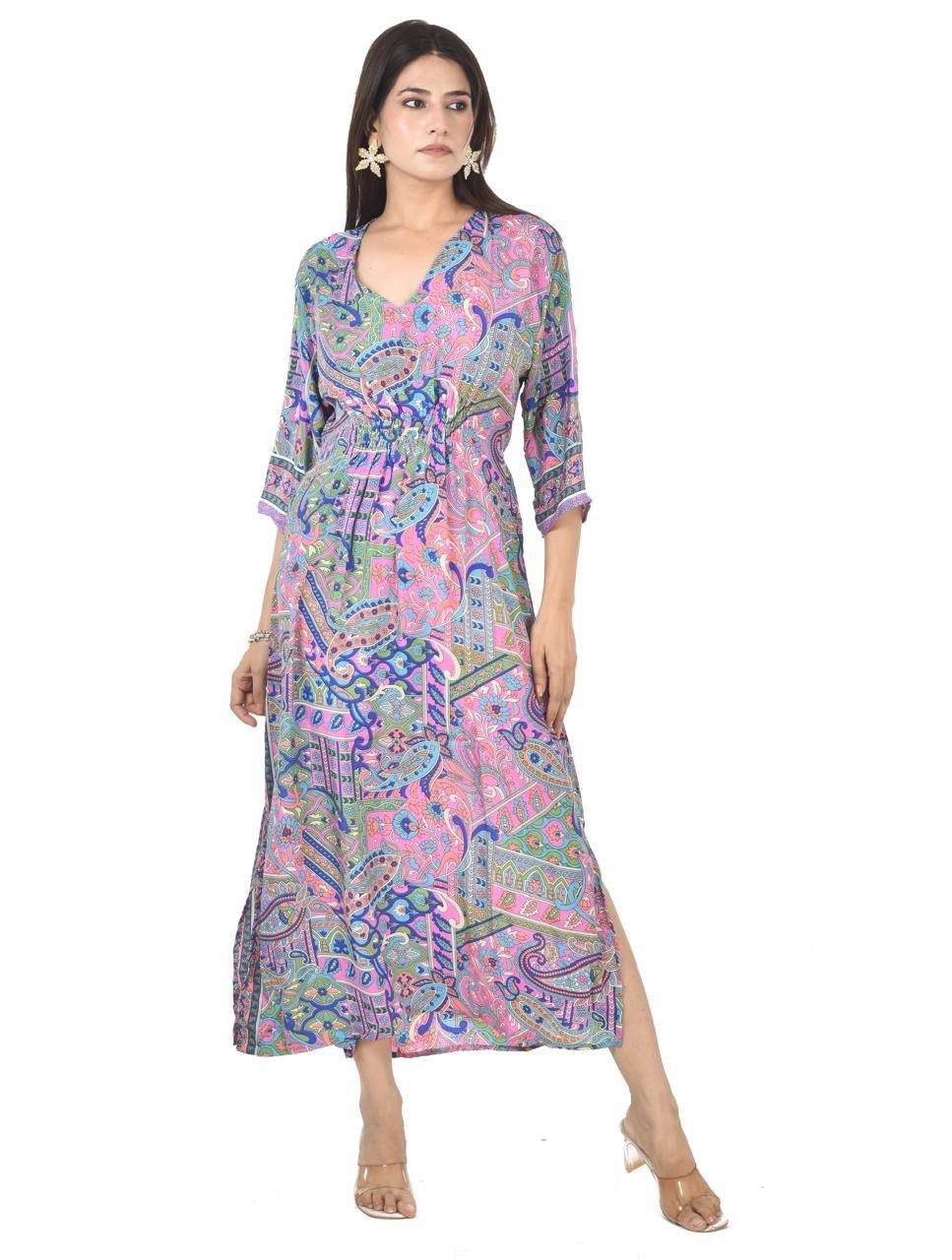 NAZAM P-LAV MAXI DRESS