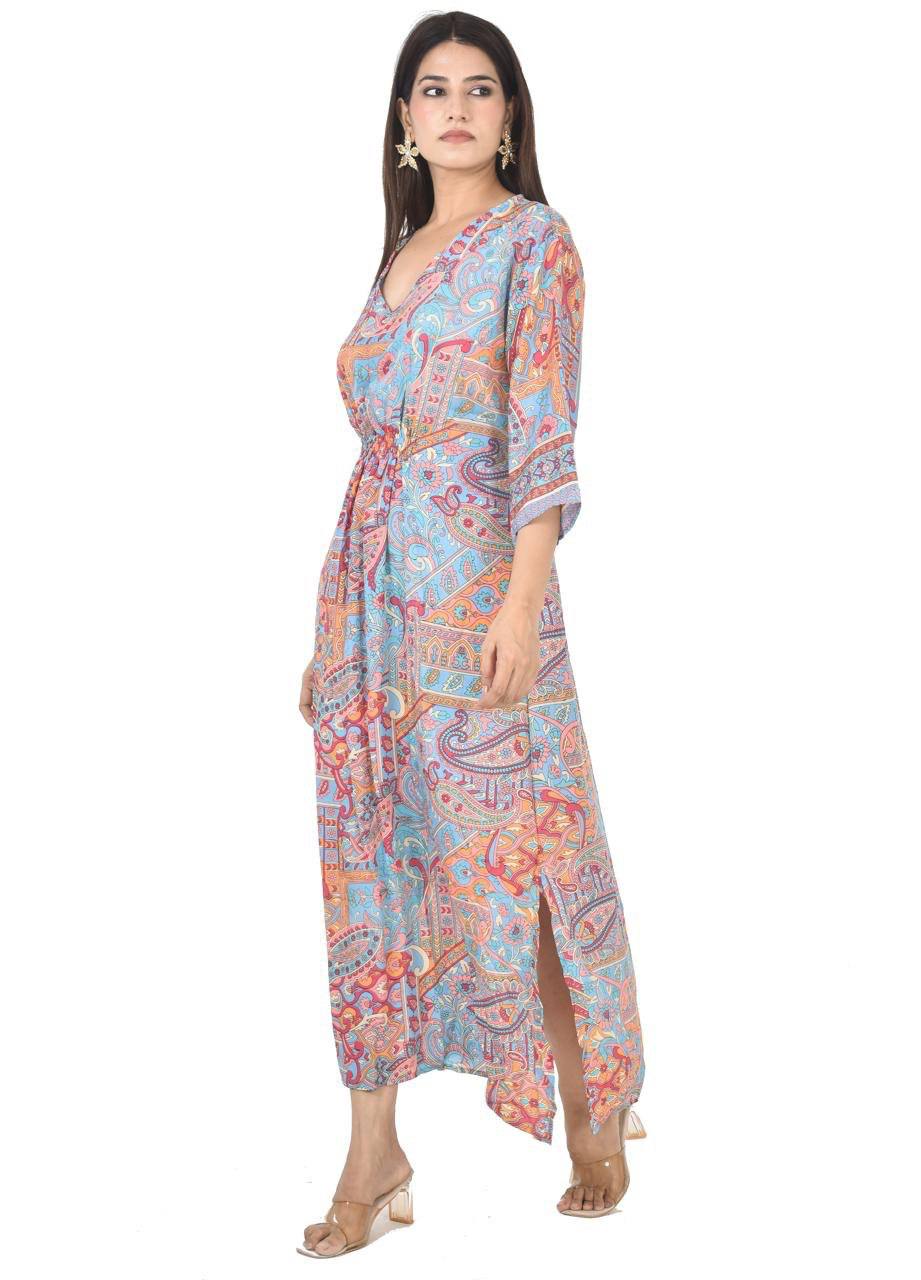NAZAM PINK MAXI DRESS