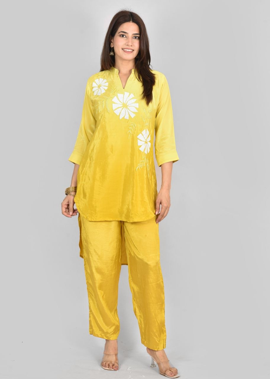 Floriya Ylw Co-Ord Set