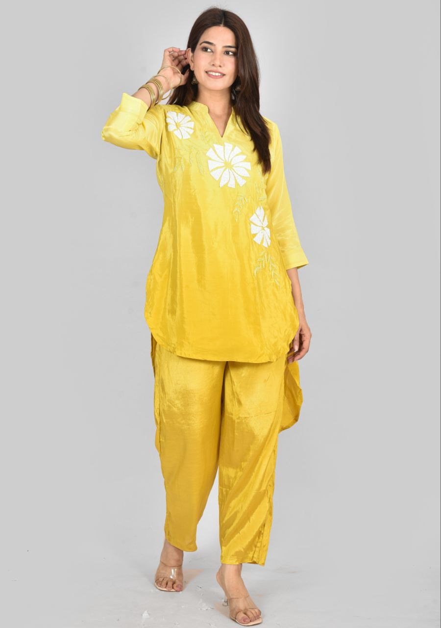 Floriya Ylw Co-Ord Set