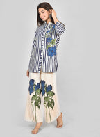Blue Lining Co-Ord Set