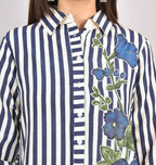 Blue Lining Co-Ord Set