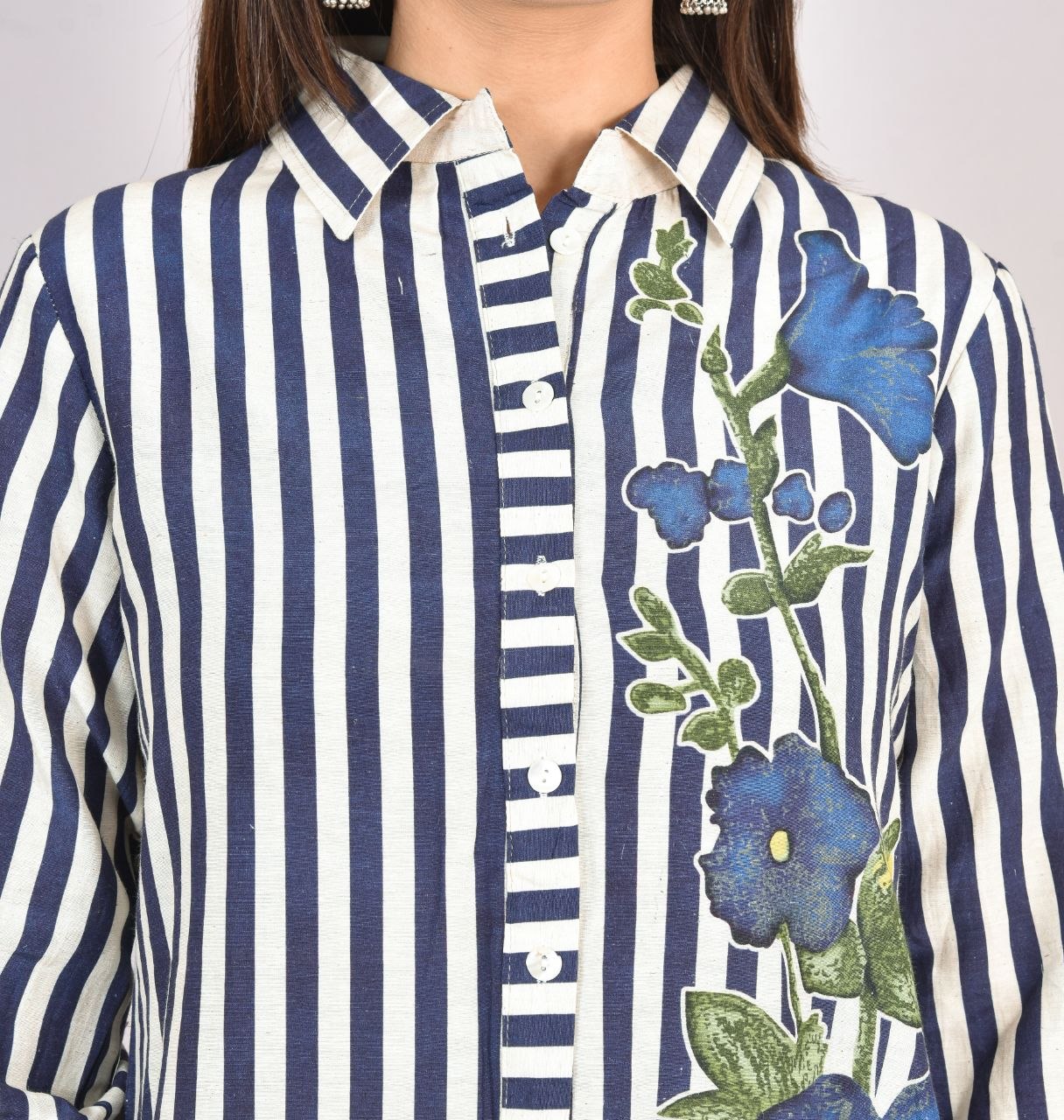 Blue Lining Co-Ord Set