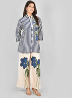 Blue Lining Co-Ord Set