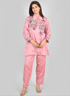 Coral Afsana Co-Ord Set