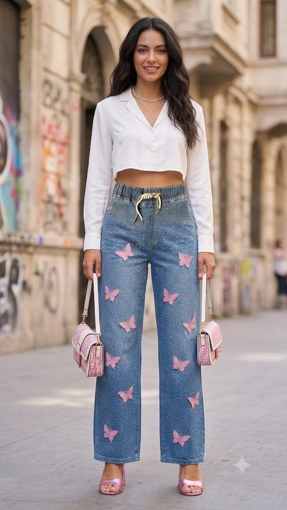 Butterfly jaggings