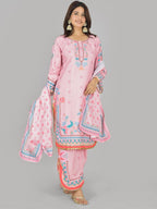 Saumya pink suit