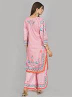 Saumya pink suit