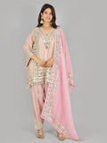 Pink merab Farsi salwar suit
