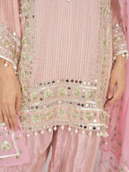 Pink merab Farsi salwar suit