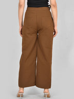 Brown Knot Korean Pant
