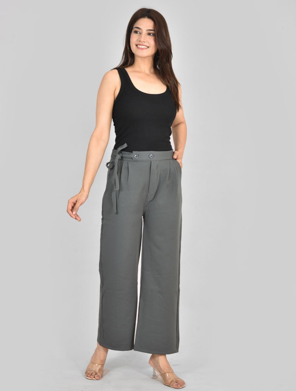 Gy Knot Korean Pant