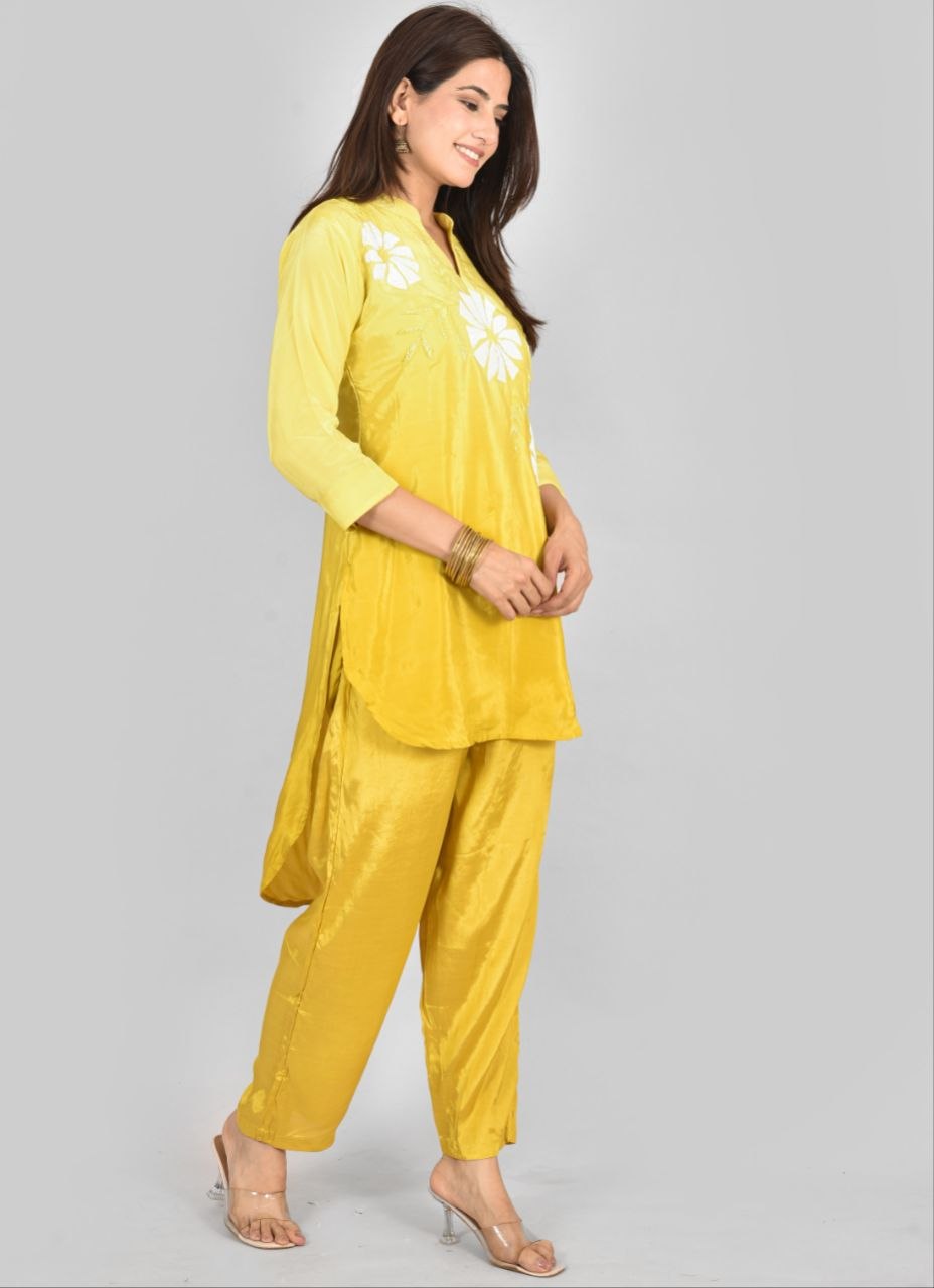 Floriya Ylw Co-Ord Set